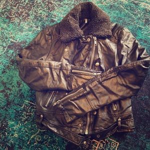 Faux leather Jacket